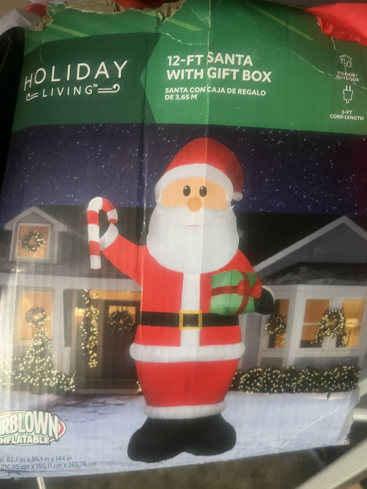 Inflatable Santa