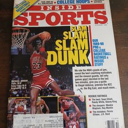 INSIDE SPORTS OCTOBER 1989 MICHAEL JORDAN