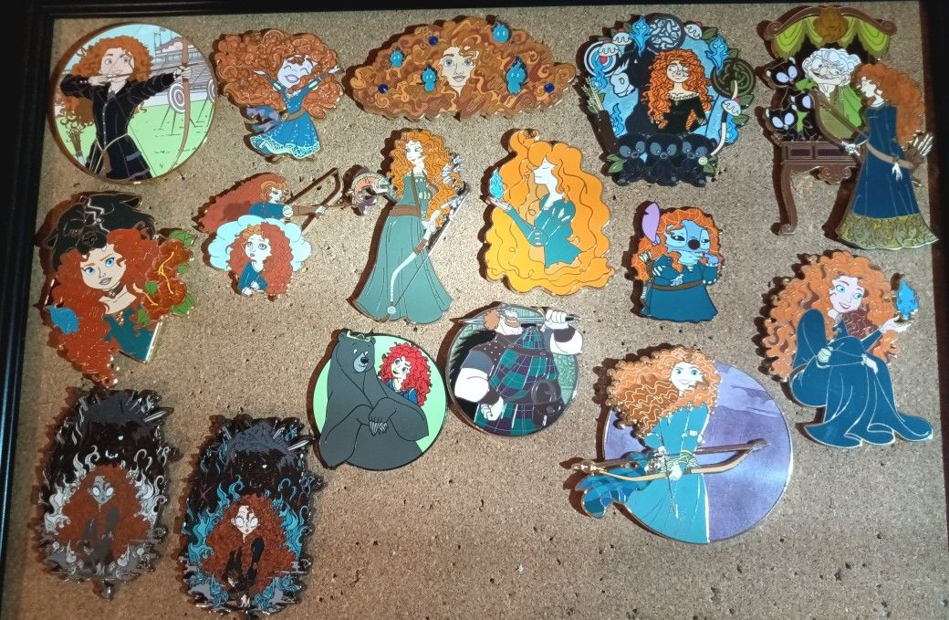 Disney Pixar Brave Princess Merida Lapel Pins Enamel for Sale in Las ...