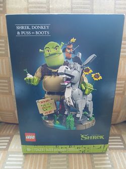 Lego Shrek, Donkey, and Puss in Boots (72423) - new, sealed