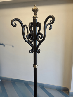 Antique Iron Coat Hanger – Good Condition, Tall & Heavy Duty - Great Neck, NY