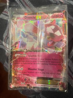 Pokémon XY Fates Collide Diancie-EX