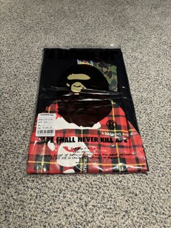Bathing Ape Black and Red T-Shirt 