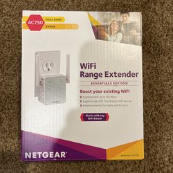 Netgear Wi-Fi Range Extender, Model Ex3700, New In Sealed Box