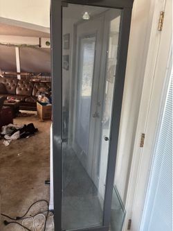 Glass display case