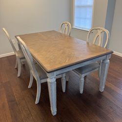 Ashley Furniture Dining Room Table And 4 Chairs