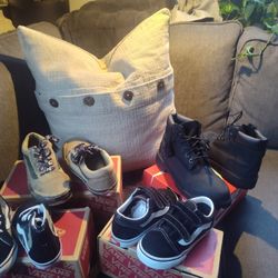 Boys Shoes Vans & Tims