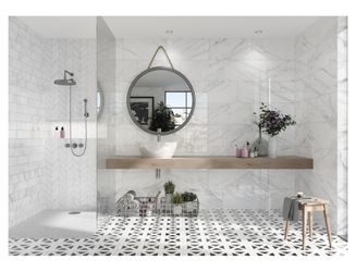 Polished Floor And Wall Tile 