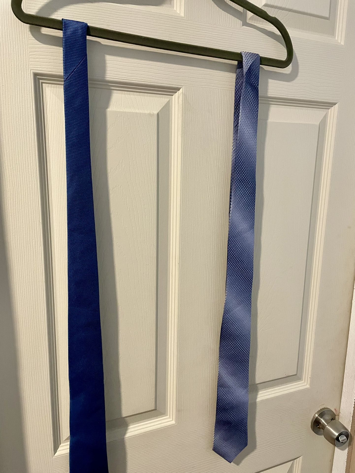 Blue and Silver Men’s Warehouse Brand Ties