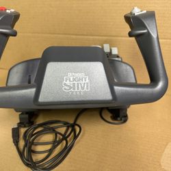 CH Products Simulator USB Flight Sim Yoke and Pro Pedals