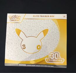 30th Celebration Pokemon Elite Trainer Box - ME: 30th Celebration (30C)