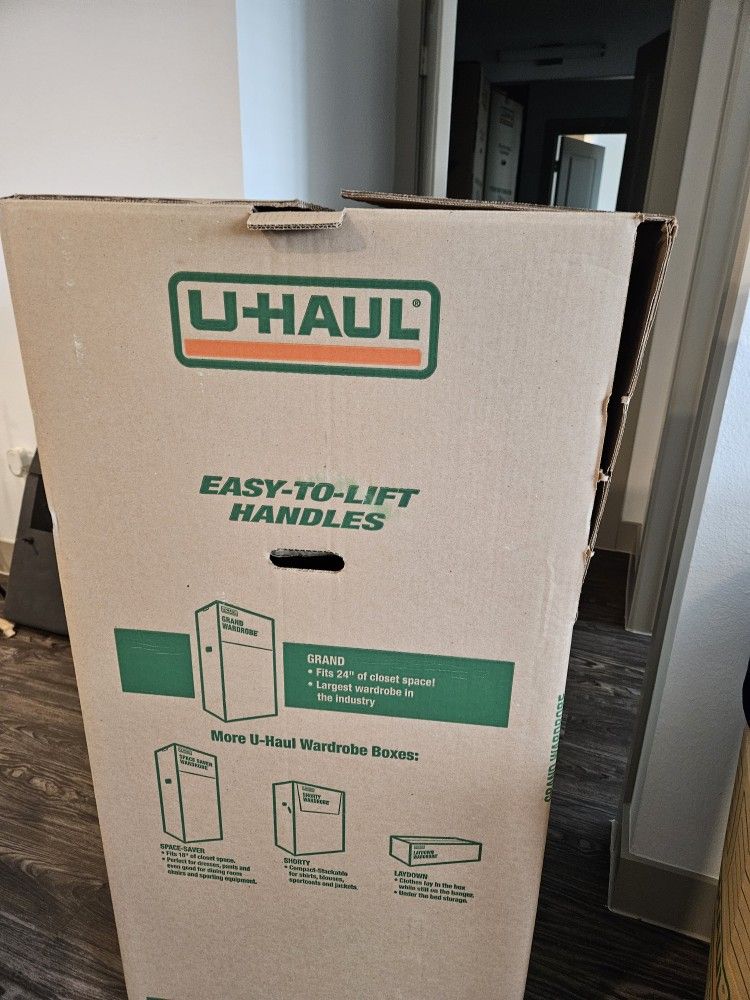 ONLY ONE Wardrobe Moving Box FIRM PRICE