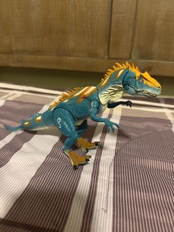Jurassic Park Allosaurus Assault Dino Showdown Action Figure 11" Toy Hasbro 2010