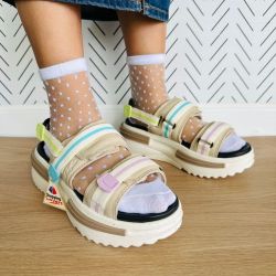 ⭐Converse Run Star Utility Sandal CX Nutty Granola Sz 7 Women Sandal A07611C New