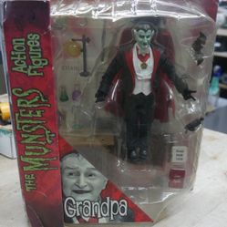  The Munsters Grandpa Al Lewis 7" Figure 2011 Diamond Select Toys NIP 2011. NEW   