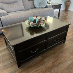 Coffee Table, Set Of 2 End Tables, Living Room Set