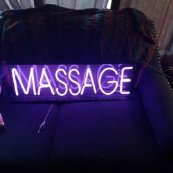 Neon Massage Sign
