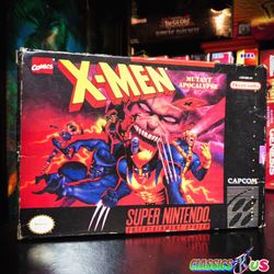 X-Men Mutant Apocalypse Super Nintendo SNES Capcom 1994 CIB