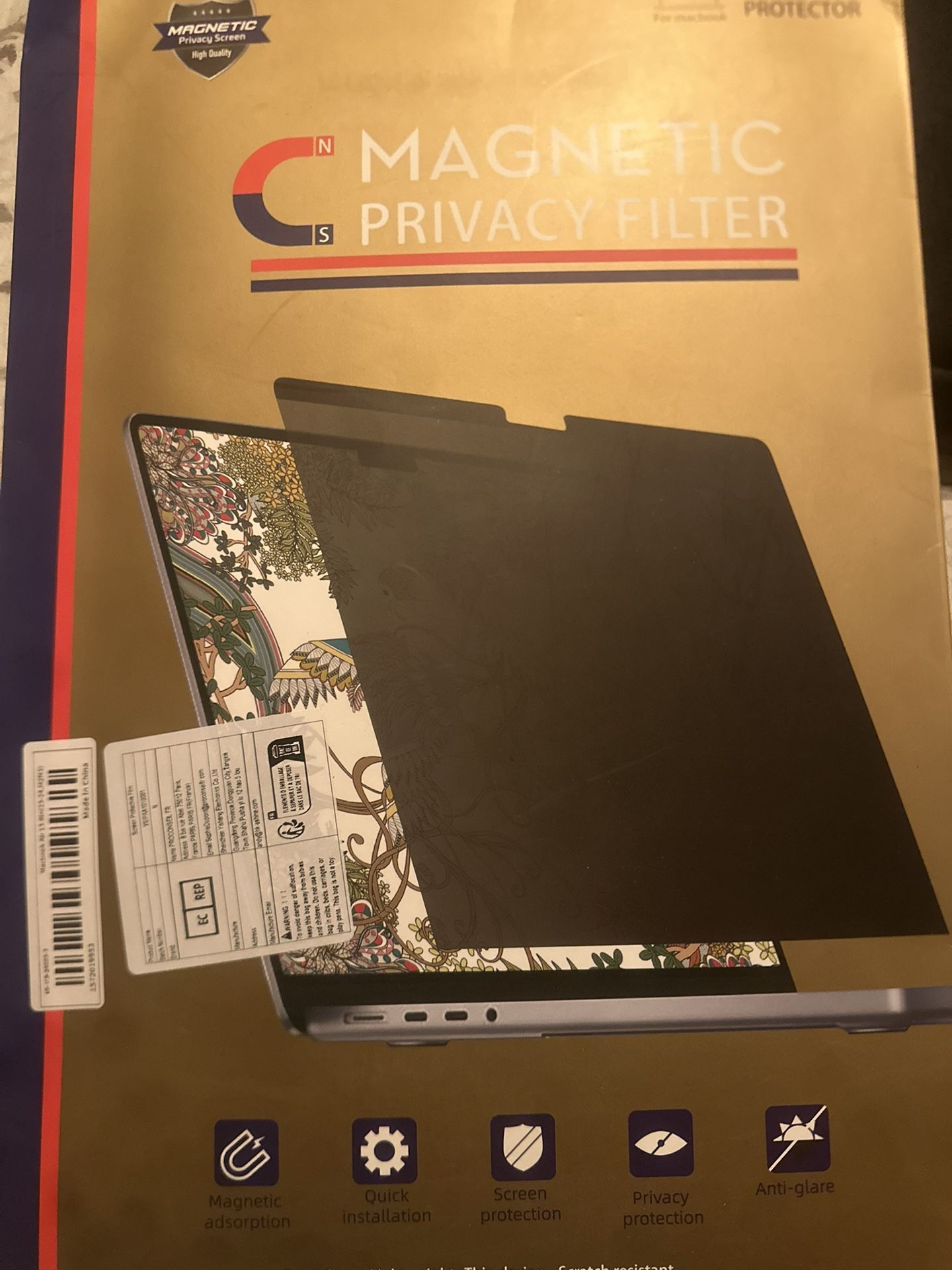 Mackbook air 13.6inch screen protecter