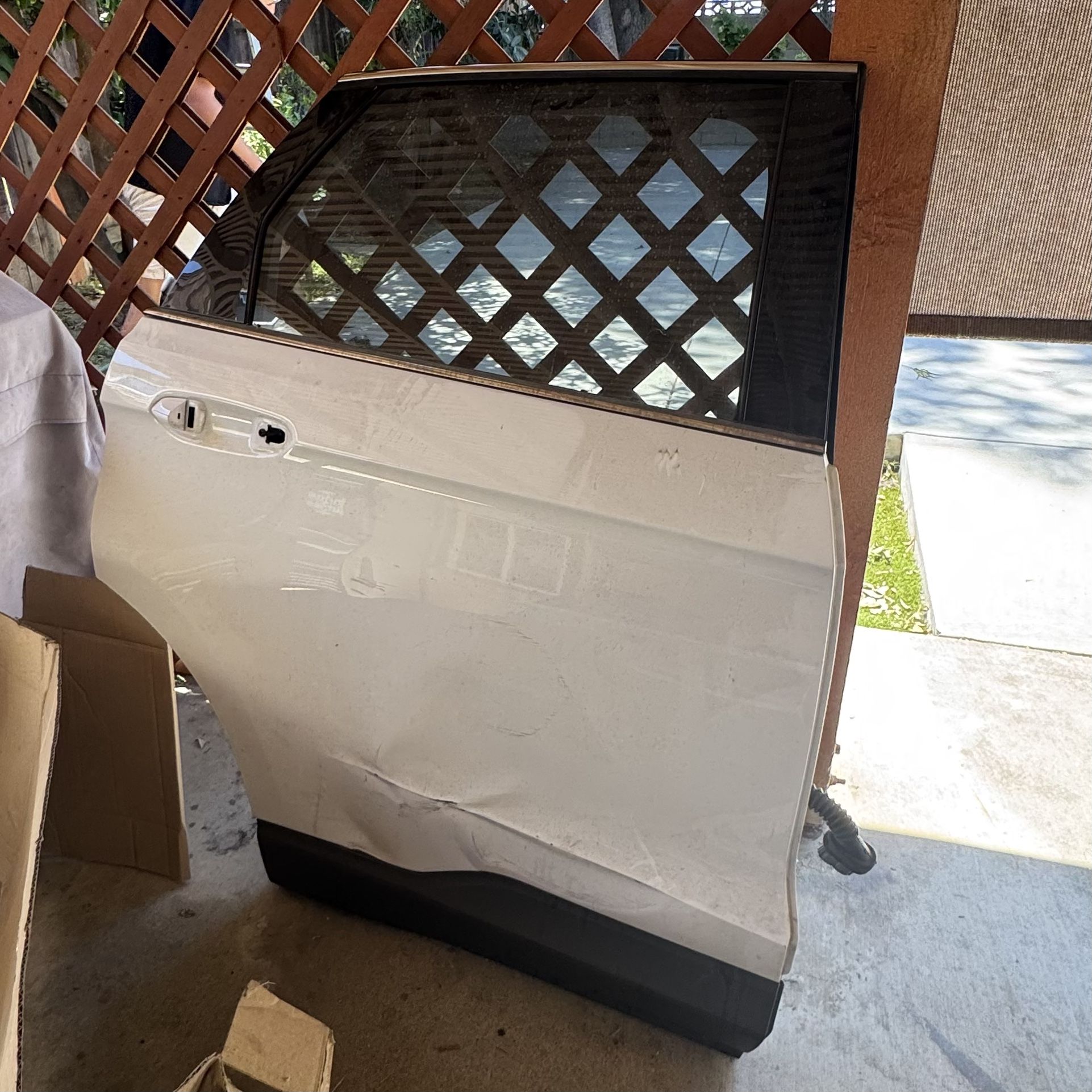 USED DENTED 2016 Ford Edge Rear Passenger Door