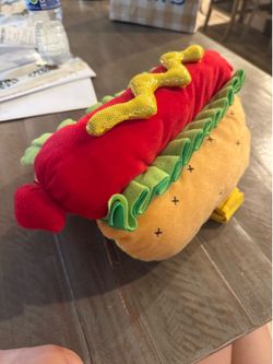 Halloween Hot Dog pet costume