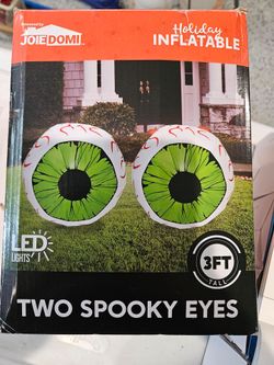 HALLOWEEN - Inflatable blow up eyes