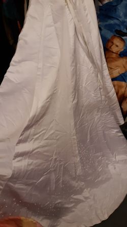 Wedding dress white size 8