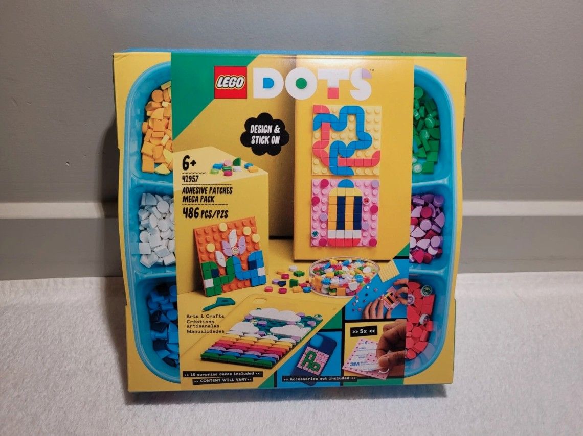 LEGO DOTS: Adhesive Patches Mega Pack 41957 New Sealed