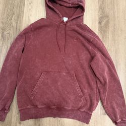 Nike burgundy acid wash hoodie‼️ Size: XL