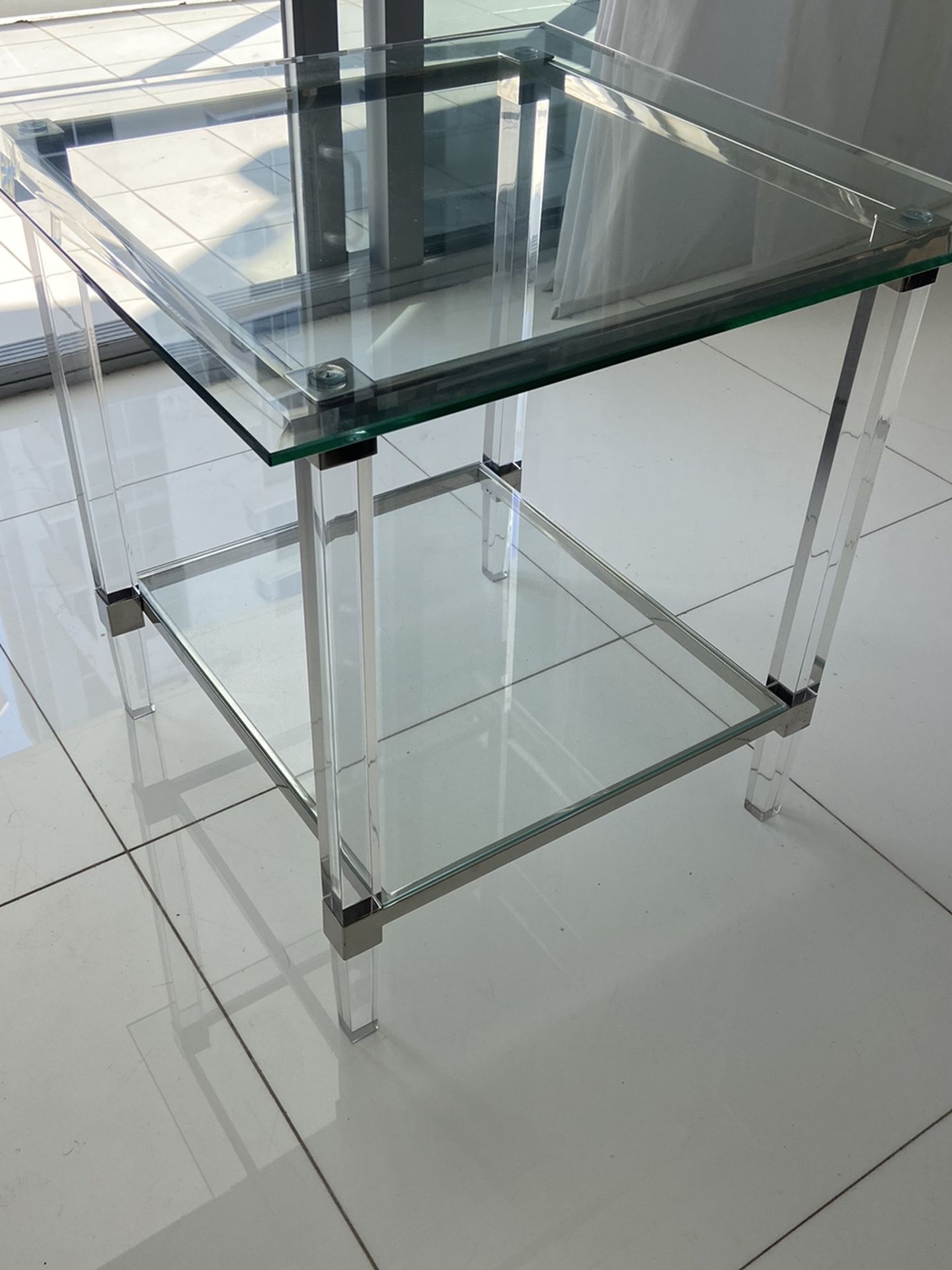 All Glass Table **$60**