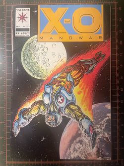 X-O Manowar #31, bagged and boarded