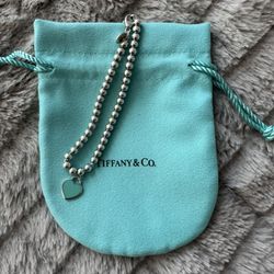 Tiffany & Co. Bead Bracelet with Heart Tag