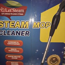 Let'Steam Mop Cleaner All In One Steam Mop