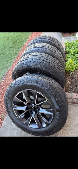 Chevy Silverado stock rims 20