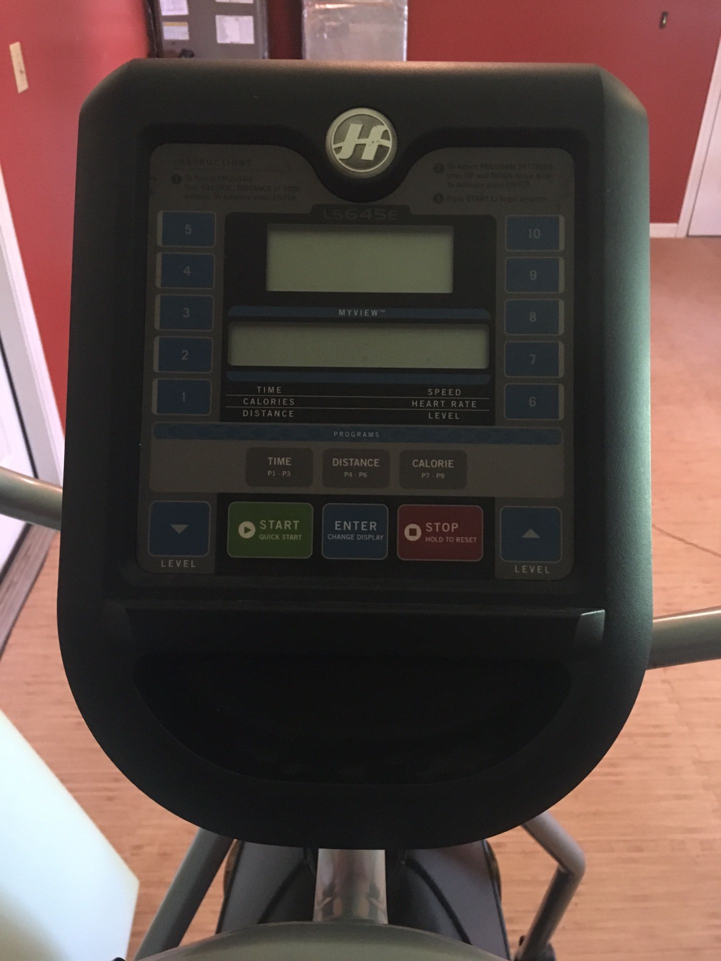 Horizon ls645e elliptical machine