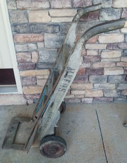 Vintage Antique Myers Heavy Duty Hand Truck Dolly