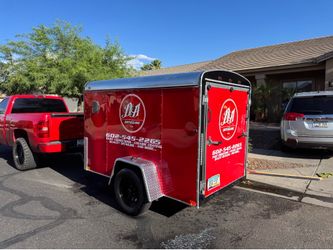5x8 enclosed trailer