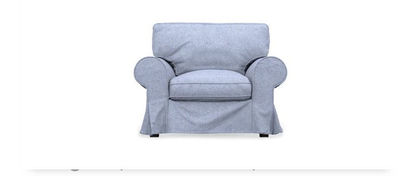 Ektorp Loveseat and Armchair Covers $20