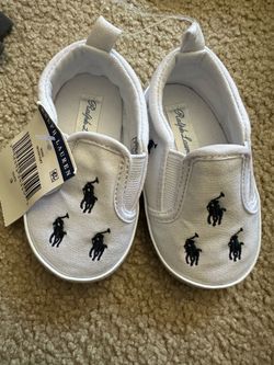 Ralph Lauren newborn baby shoes