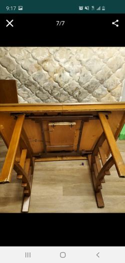 Table and chairs
