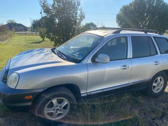2001 Hyundai Santa Fe SUV Silver