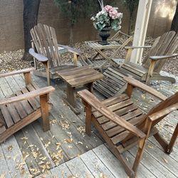 Adirondack Style Chairs And Accessories 