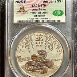 (2025 P) CACG MS70 Reverse Proof Lunar Series First Delivery!