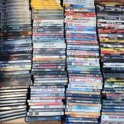Huge Lot Of Dvds And Blue Ray Movie Collection