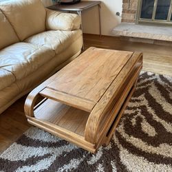 Solid Wood Coffee Table Free