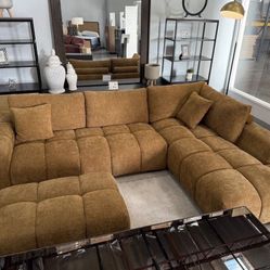 Modern 119” Sectional Sofa Couch