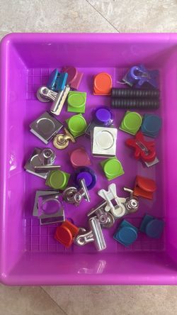 Epic box of magnets perfect for a classroom