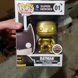 Gold Batman Pop