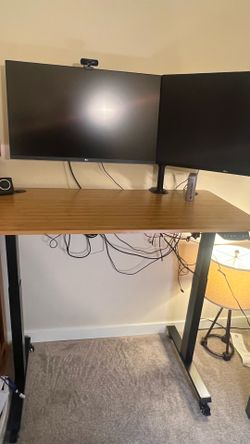 Solid Wood Standing Desk