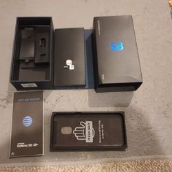 2X Free Galaxy S8 Box and Documents Etc